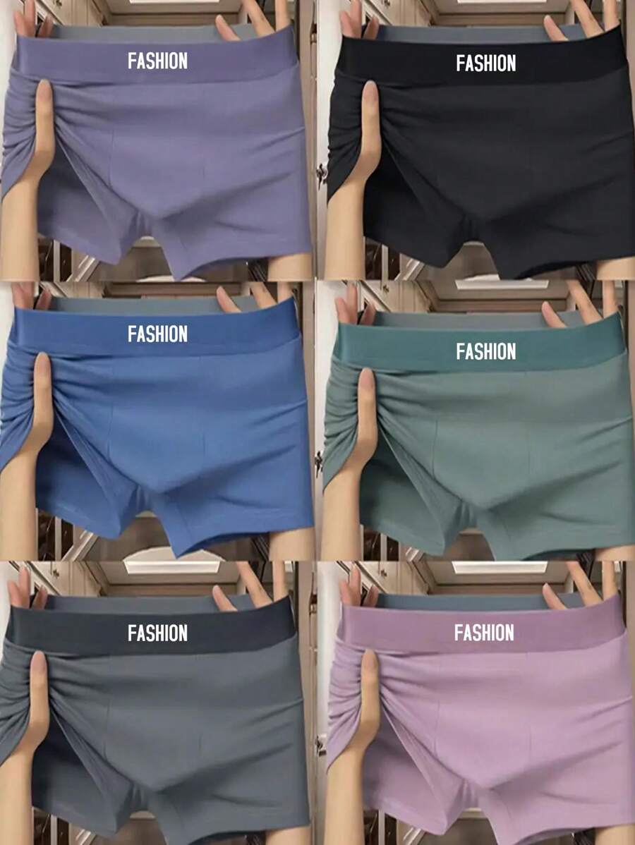 3pcs Breathable & Soft Men Briefs, Elastic & Comfortable, Suitable For Casual Style
