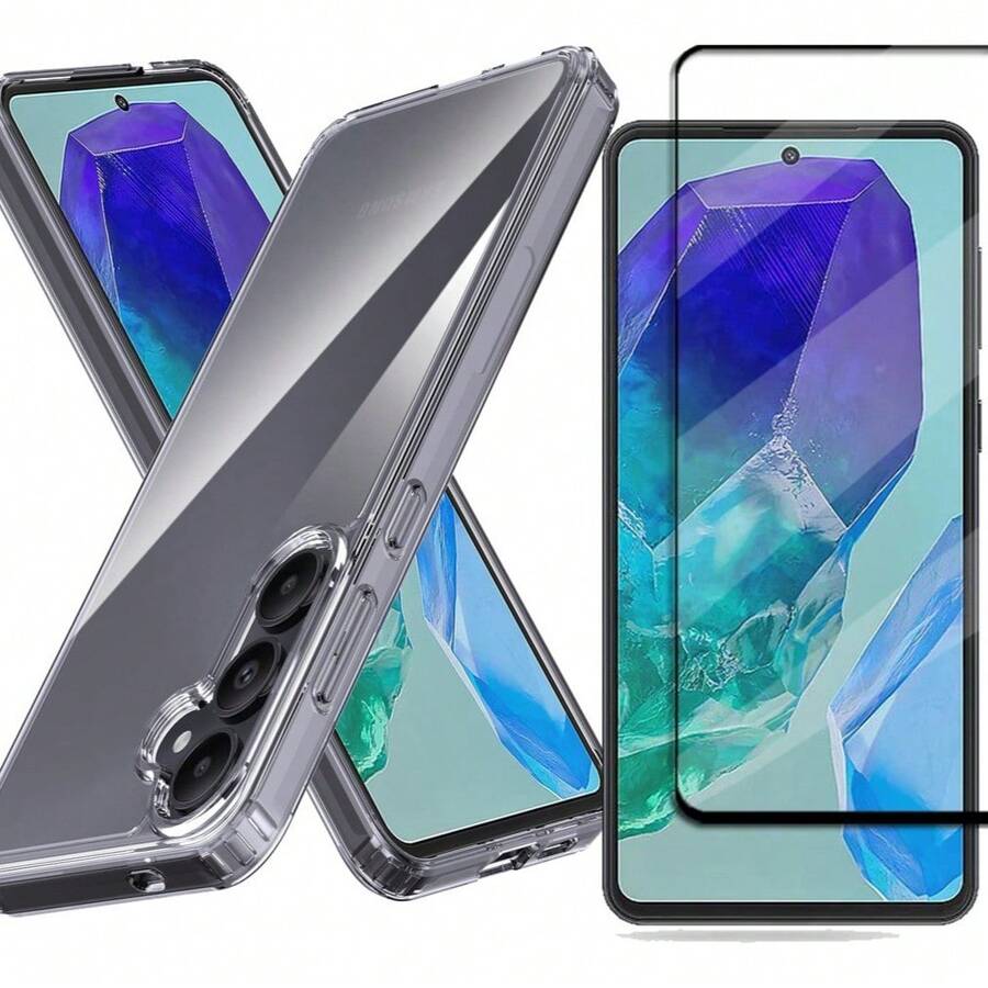 Capa Case Anti Queda Para Samsung Galaxy M55 6.7 + Pelic 3d