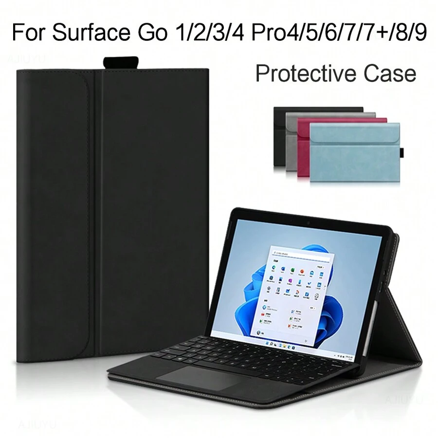 Apple Protective Cover/Case/Sleeve Compatible With Microsoft Surface Pro 10, 9, 8, 7, 6, 5, 4 2-In-1 Laptop, Surface Go 4, 3, 2, 1 Tablet