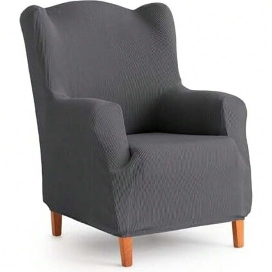 Maxifundas Fauteuilhoes voor Wing Chair Perfecte pasvorm met extra zachte stof - Wing Chair-hoes verschillende kleuren - Fauteuilhoes gemaakt in 100% Spanje)
