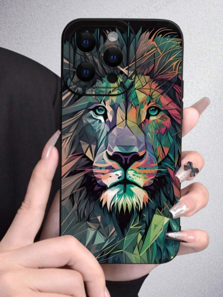 Tiger Print Edged Black PerCompatible Withated Minimalist Anti-Fall Thick Phone Protective Case, Compatible With IPhone 15 XR/7/8 IPhone 15 ProMax/12 ProMax/13 ProMax/14 ProMax 13 14 11 12 P14 Women P11 Soft Shell P12 Anti-Fall XS.XR /78 P.78 GES2, Compatible With A134G A22 A21S A514G A52 S22 ULTRA A335G, Compatible With Redmi 10 Redmi Note 114G Redmi 11 Lite A53 Tpu A14/A23/S23 ULTRA S24 A14 A15 S23 A73 Redmi Cellphone Case