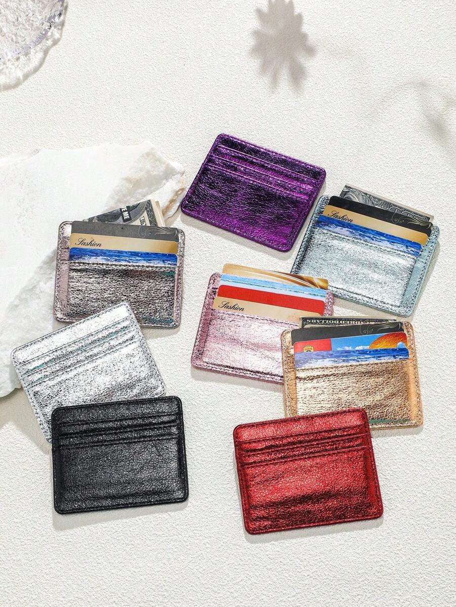 1pc Passport Cover, PU Material Glitter Litchi Pattern Letter Design Passport Holder For Couple Outdoor Travel Flight