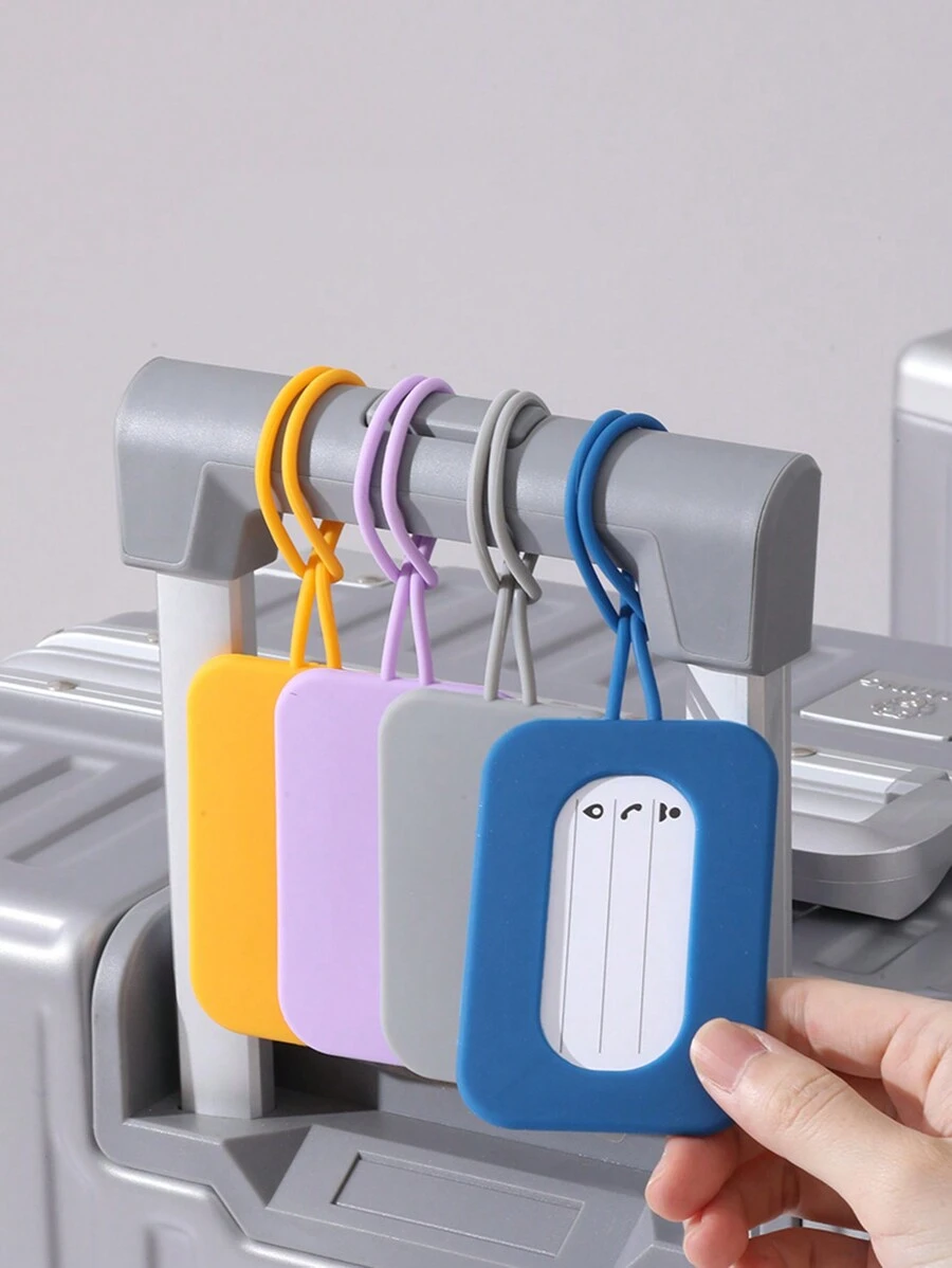 Etichetă pentru bagaje Etichete de identificare a bagajelor Etichete de recunoaștere anti-pierdere Etichete de silicon Etichete de călătorie Valize de călătorie Carte de îmbarcare Esențial de călătorie Școală Esențială pentru întoarcerea la școală Vacanță Esențială Accesorii de vacanță Etichete pentru bagaje Etichetă pentru valiză