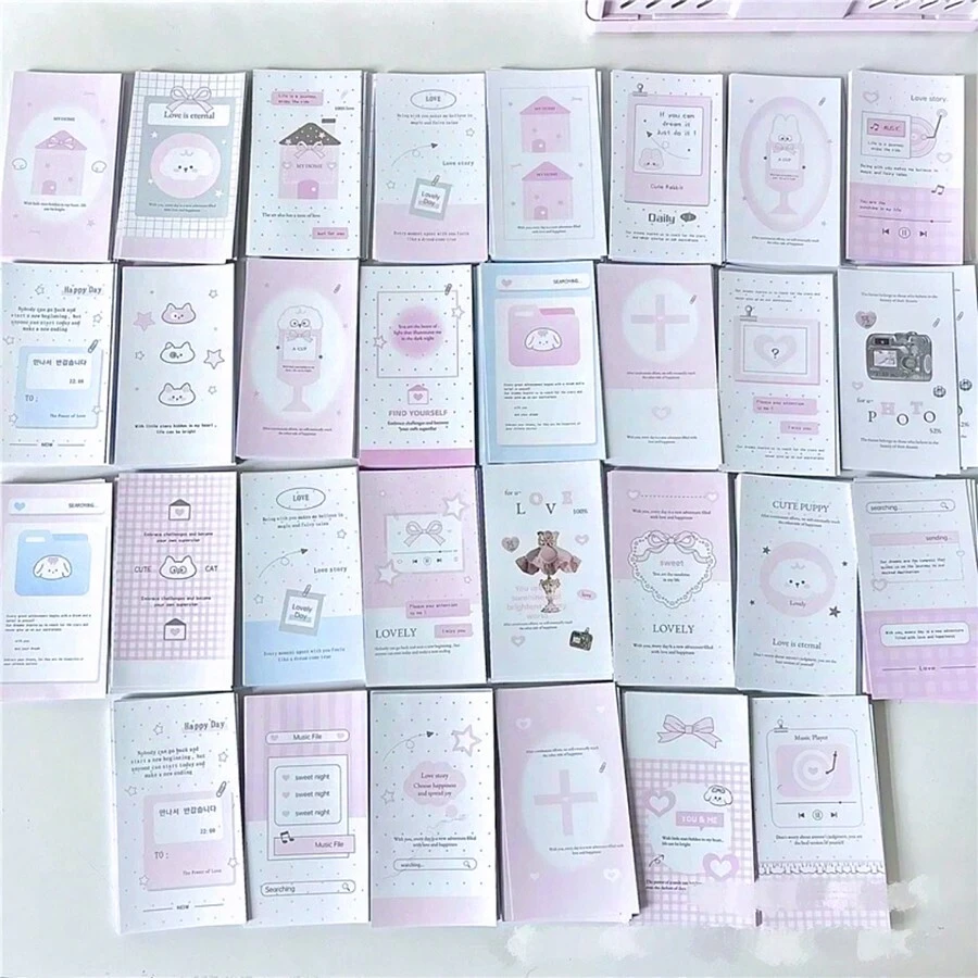 30/60 pezzi di adesivi decorativi a forma di stella in stile coreano minimalista, per materiale da imballaggio, adesivi decorativi carini per confezioni regalo
