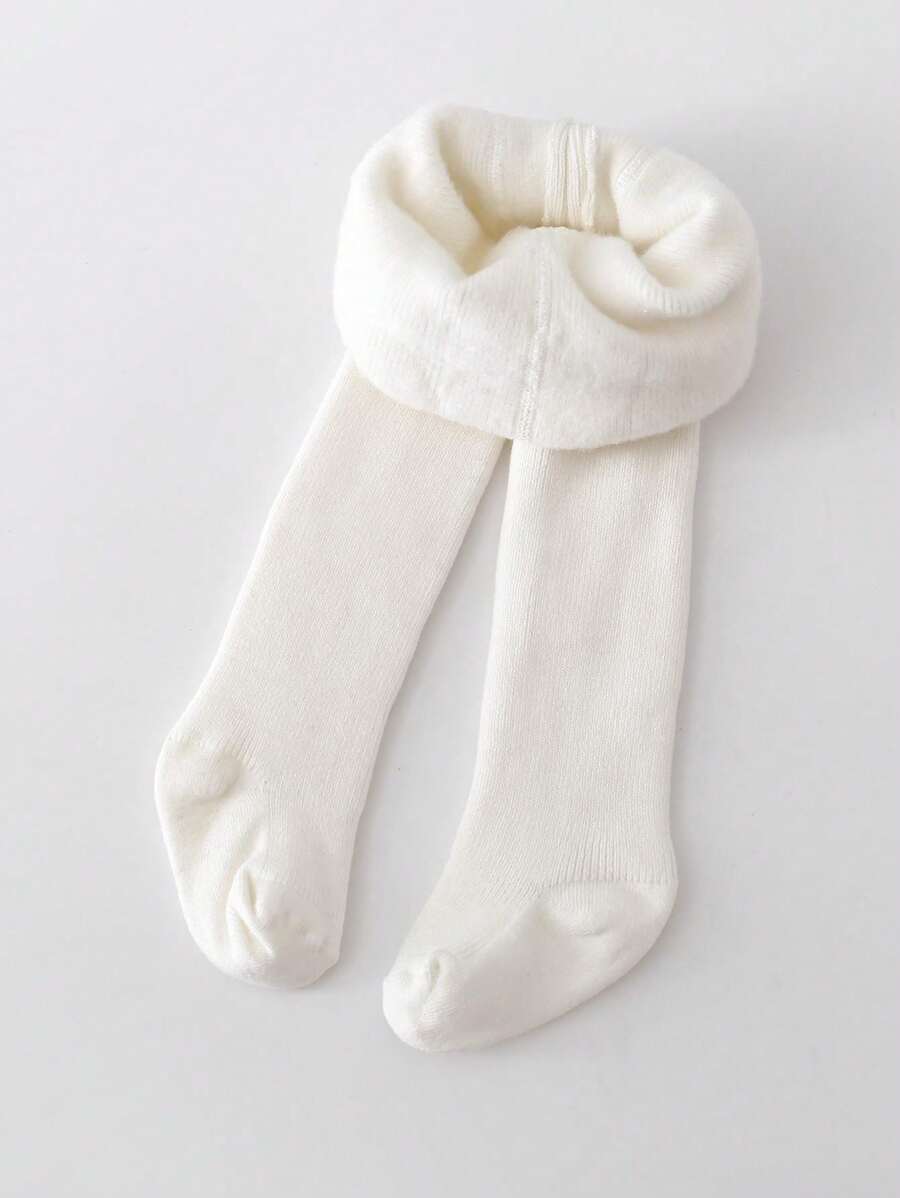 1 Peça Meia-calça de Veludo para Crianças, Meia-calça Grossa e Quente para Meninas Bebê, Inverno
