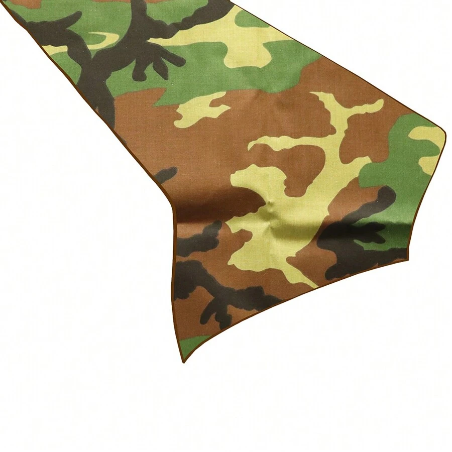Camouflage Print Table Runner