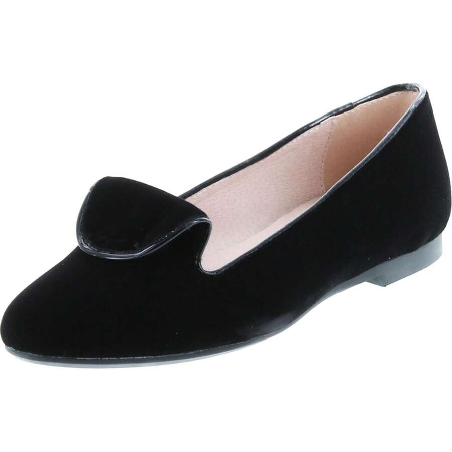Zapatos planos con cierre elástico para niña, de moda