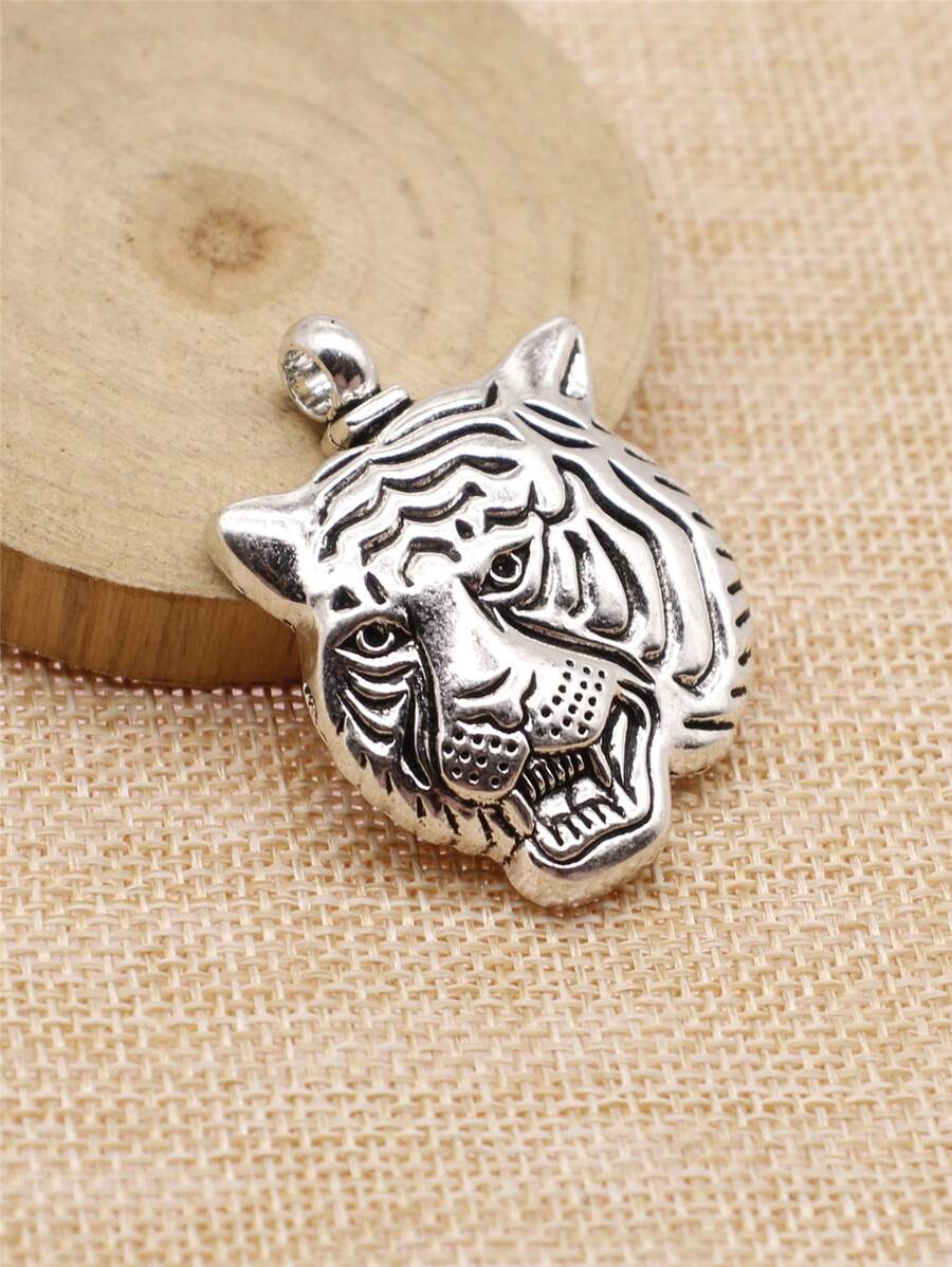 2pcs/Bag 45x34mm Tiger Charms Pendant For DIY Jewelry Making DIY Earring, Necklace, Bracelet, Keychain Making