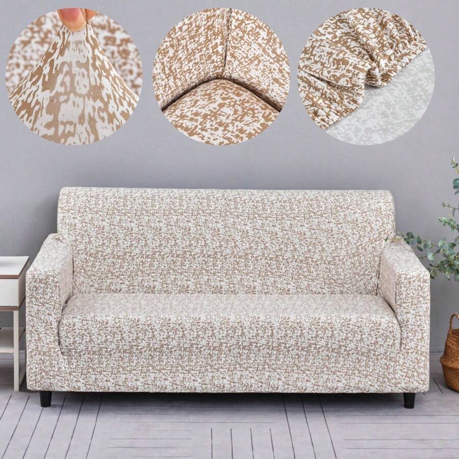 1 pezzo Copri divano elastico con tessuto jacquard