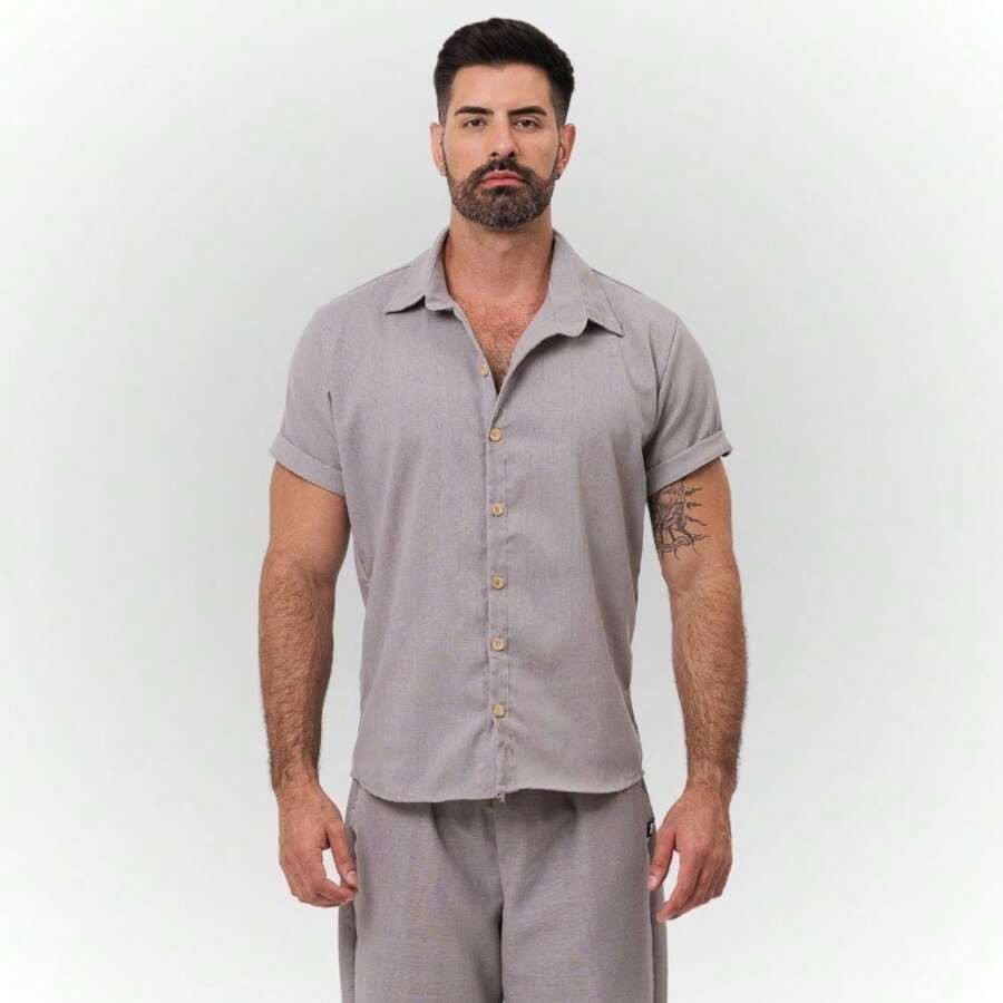 Camisa Linho Santo Luxo - Linha Exclusiva