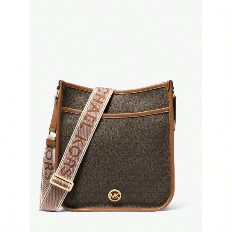 Michael Kors Michael_kors | Luisa Large Signature Logo Messenger Bag
