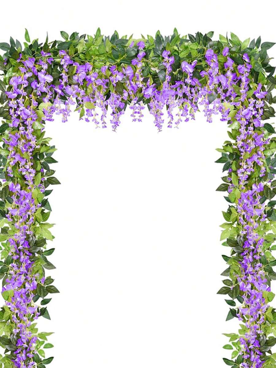 1/3/5 pièces Plante verte artificielle vigne guirlande, décoration de mariage fond, matériel de décoration maison salon chambre à coucher, fournitures pour restaurant anniversaire fête événement