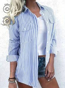 Azul y blanco