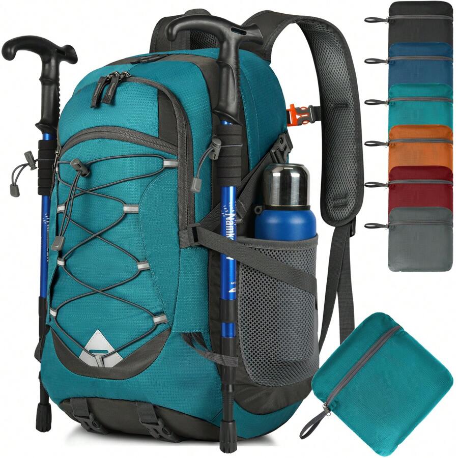 Hiking Backpack 40L Packable Lightweight Camping Backpack Men Women Waterproof Hiking Daypack Outdoor Travel Daypack