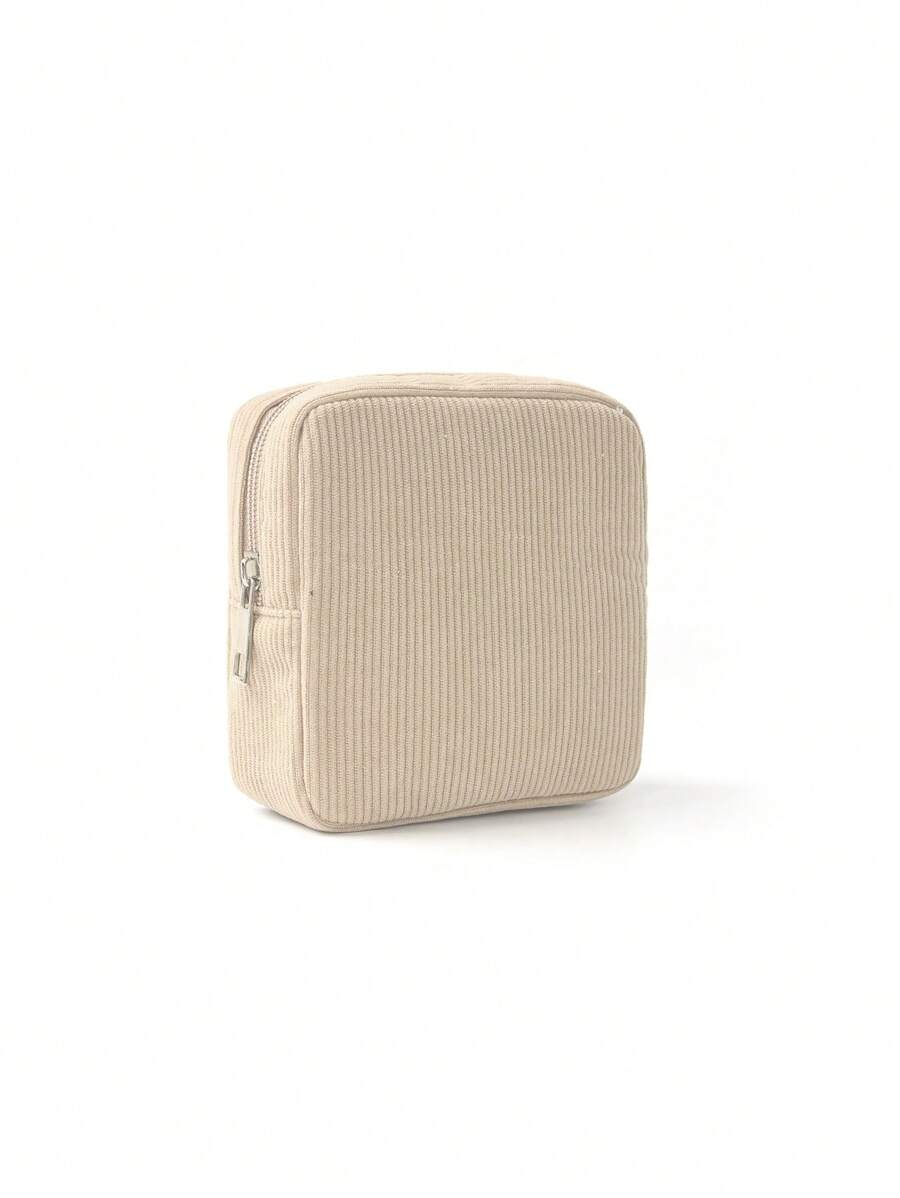 1 Pc Corduroy Simple Mini Bag Sanitary Bag Menstrual Bag Pad Bag Napkin Bag Girls Tampon Storage Bag Women Cosmetic Bag Coin Purse Cosmetic Bag Tampon Storage Bag For Underwear For Tampon For Menstrual Cup Reusable For Travel For College Dormitory For Home For Bathroom Back To School Supplies Makeup Bag Makeup Bags Makeup Organizer Make Up Organizer Makeup Storage