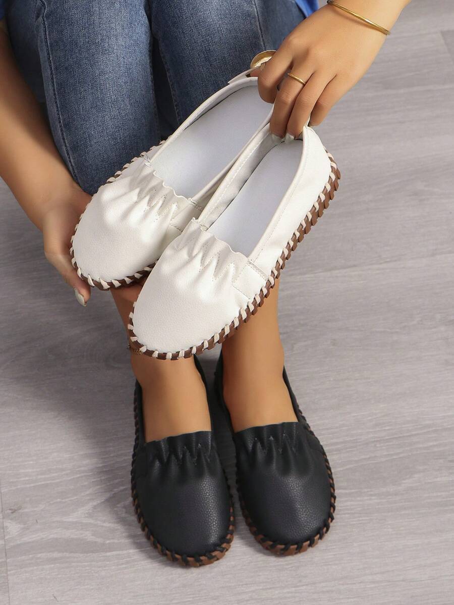 Women's New Comfortable Slip-On Soft Sole Casual Loafer Flats For Summer