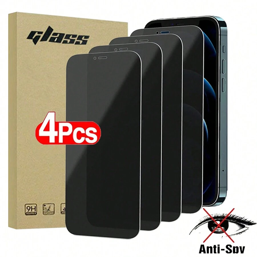 4 Stücke Datenschutzbildschirmschutz kompatibel mit iPhone Pro Max Mini Blickschutz gehärtetes Glas kompatibel mit iPhone 7 8 Plus kompatibel mit iPhone 16/16 Plus/16 Pro/16 Pro Max/15/15Pro/15 Plus/15 Pro Max/14/13/12/11, Geschenk für Geburtstag, Familie, Freunde Blickschutz, Handybildschirmschutz, Handyzubehör