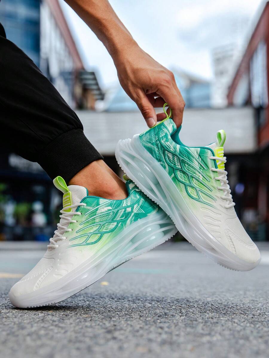2024 Neue atmungsaktive Lässig sportschuhe für Herren mit Netzeinsätzen und erhöhter Sohle, Sommer