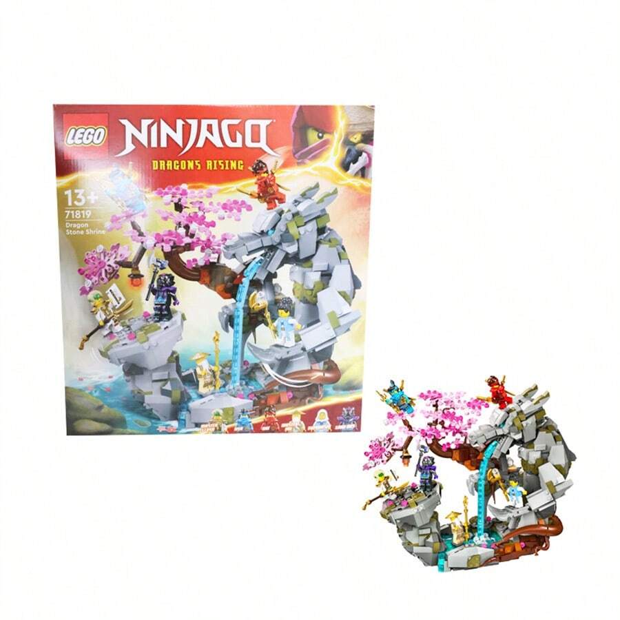 LEGO 71819 NINJAGO Dragon Stone Shrine, Build And Display Ninja Toy
