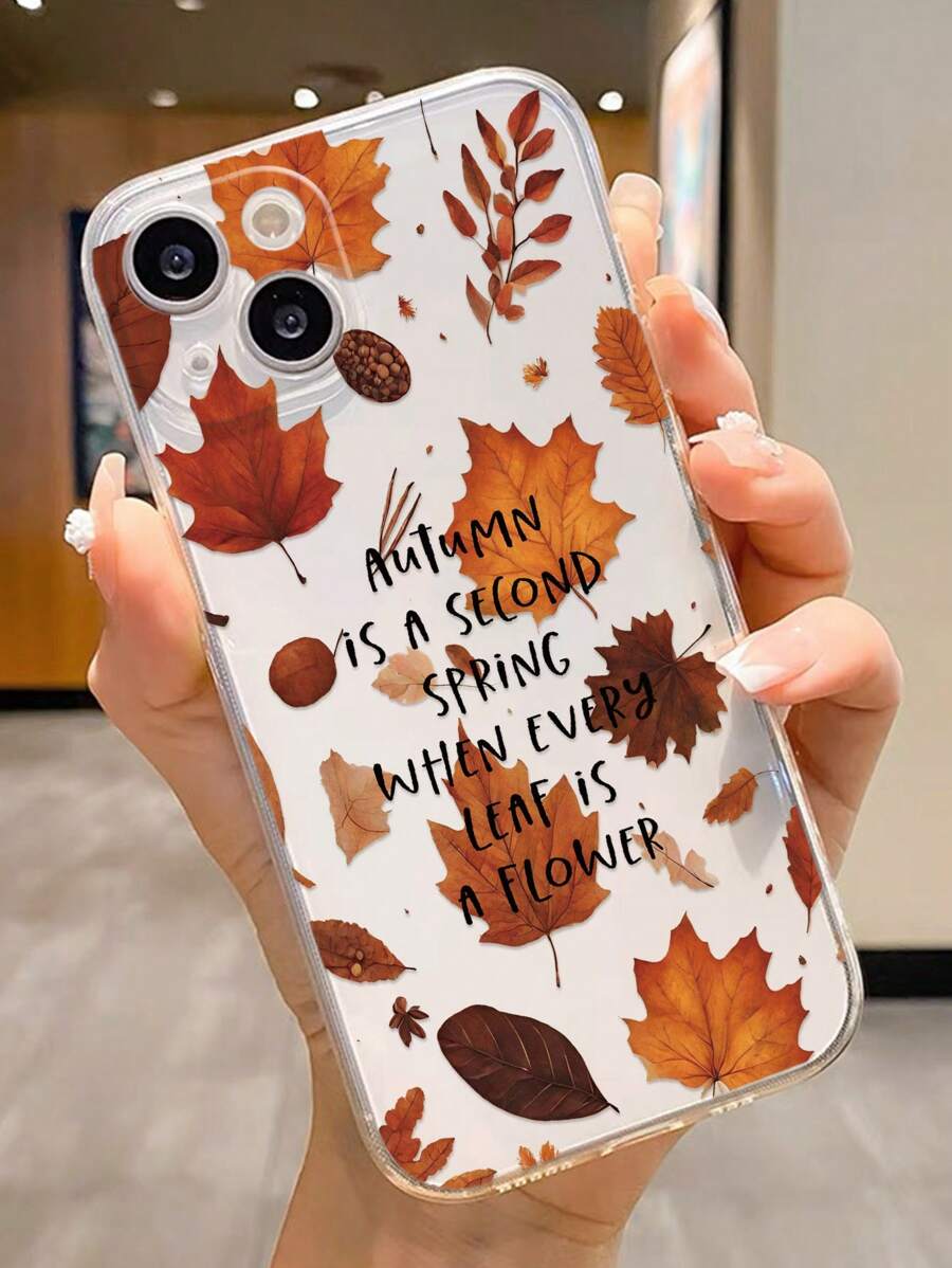 Flower & Leaf Pattern Colorful Painted Hollow Slim Shockproof Protective Phone Case Compatible With IPhone 15/XR/7/8, IPhone 15 Pro Max/12 Pro Max/13 Pro Max/14 Pro Max, 13/14/11/12/P14, P11 Soft Case, P12 Anti-Drop, XS.XR/78P.78GES2, A13 4G A22 A21S A51 4G A52 S22 Ultra A33 5G, Redmi 10, Redmi Note 11 4G, Redmi 11 Lite, A53 TPU A14/A23/S23 Ultra S24, A14 A15 S23 A73 A15, Samsung, Redmi