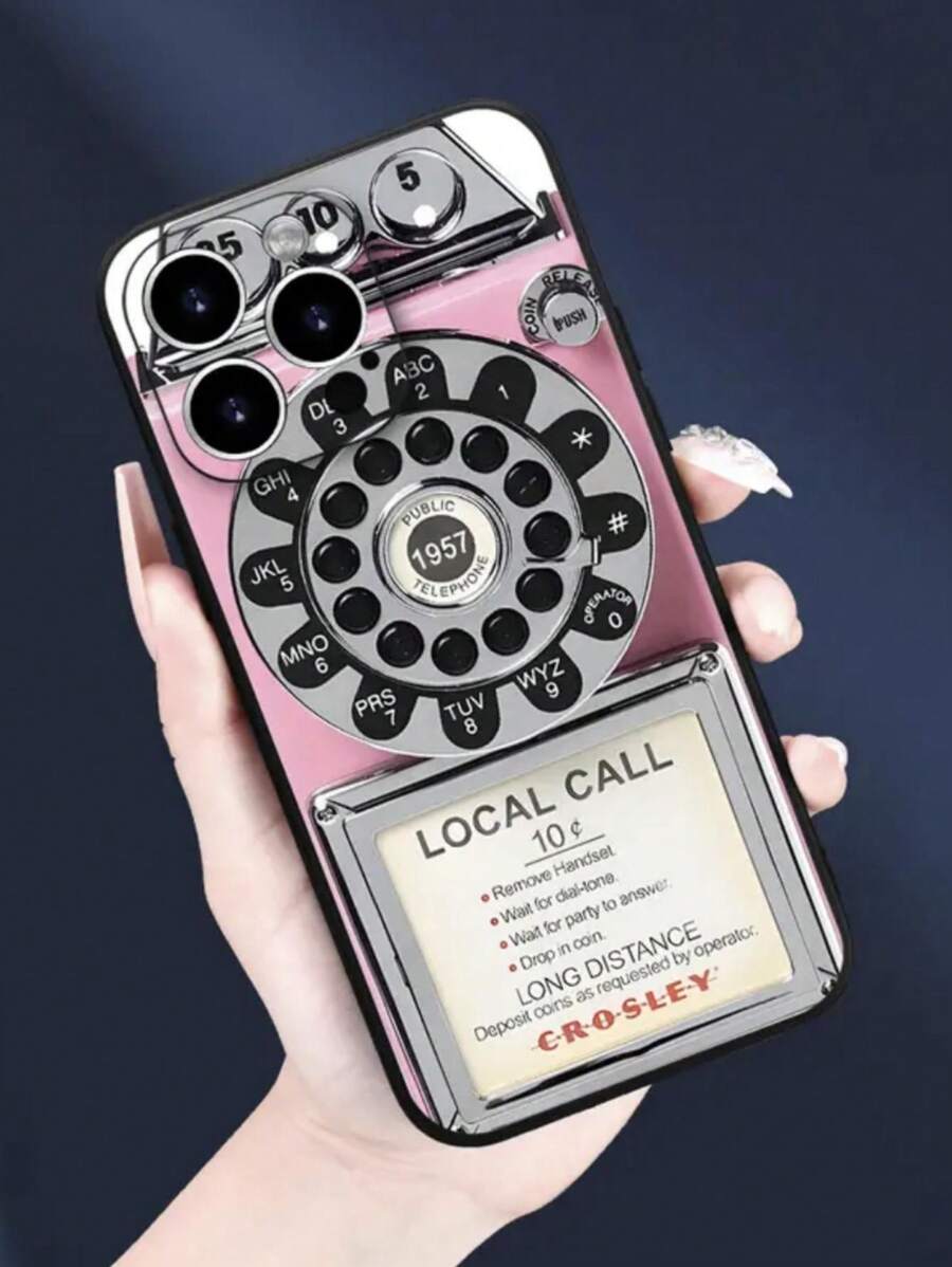 Vintage Printed Phone Case Compatible With IPhone 15, 14, 13, 12, 11, XS, XR, X, 7, 8 Plus, Pro Max, Mini