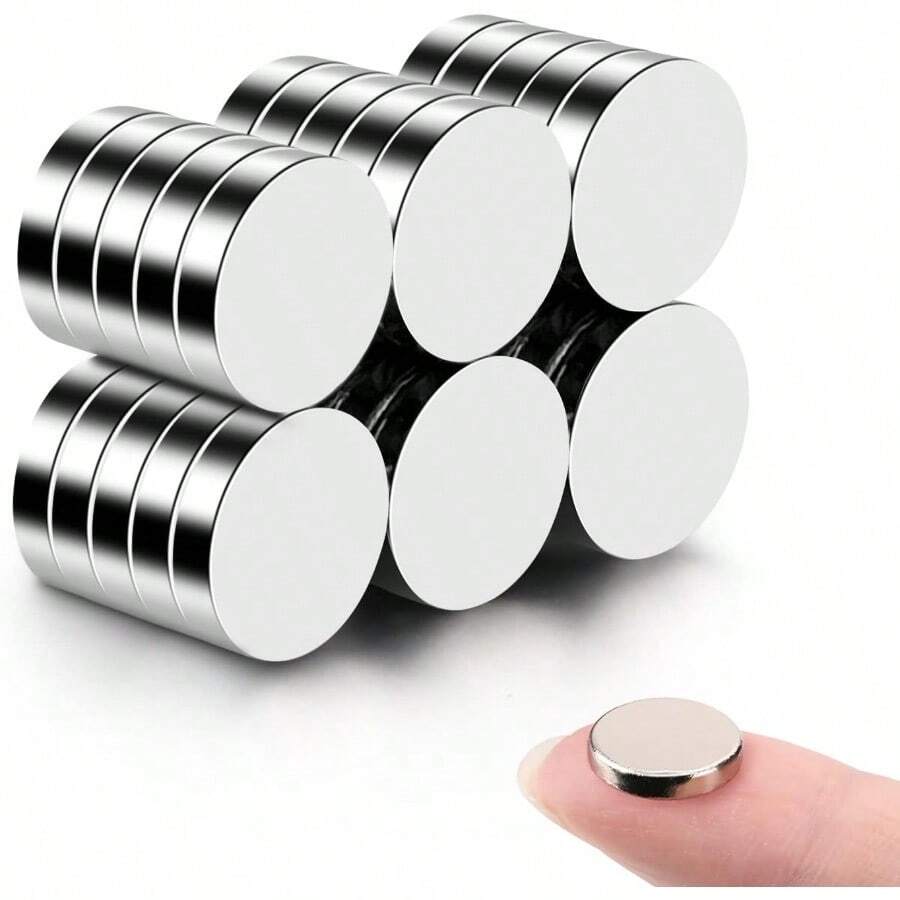 30 Pcs Super Strong Neodymium Disc Magnets, Small Magnets Heavy Duty, Mini Round Rare Earth Magnets. Best Gifts Birthday