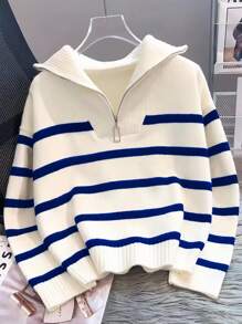 Blue and White