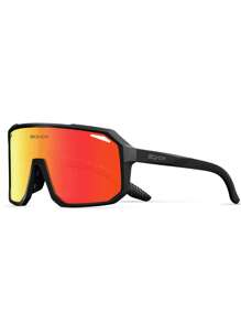 Black Frame Red Lens