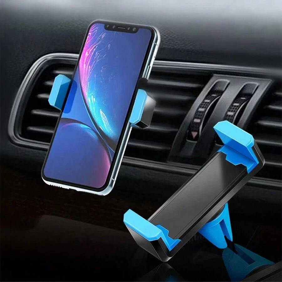 5 Opzioni di colore! Supporto per telefono da auto con molletta per la bocchetta, supporto multi-funzione per telefono, supporto regolabile per telefono auto compatibile con , telefoni Android, regalo per compleanni, famiglia, amici, supporto per telefono da auto per bocchetta d'aria, accessori auto, supporto per telefono auto