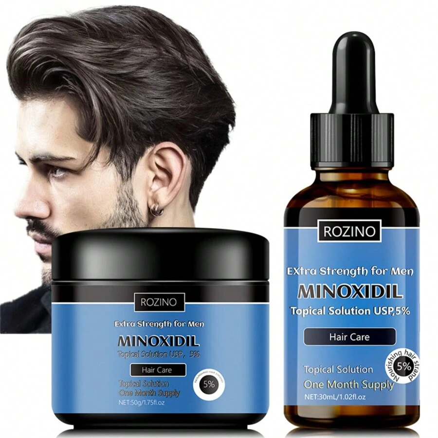 2pcs Blue Hair Care Set, 50g Hair Mask + 30ml Hair Oil, Essential Holiday Gift, Gentle Deep Nourishment, Deeply Moisturize And Revitalize Hair, Strengthen Hair Strands For Healthy Hair