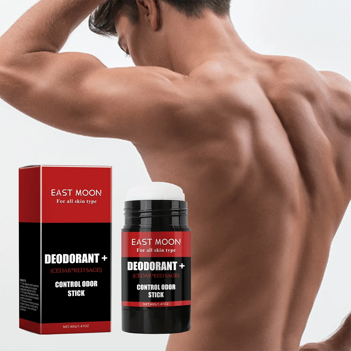1pc Men's Fresh Deodrant And Anti-Perspirant Stick, Portable Underarm Odor Eliminator For Fitness, Date, Business