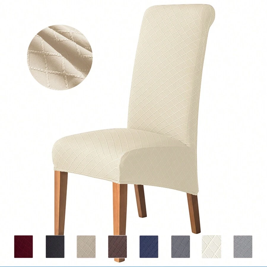 4 Pieces Of Starlink Chair Covers, Stretchable, Detachable And Washable Chair Protection Covers For Dining Chairs, Suitable For Home Decoration In Hotels, Restaurants And Banquets.