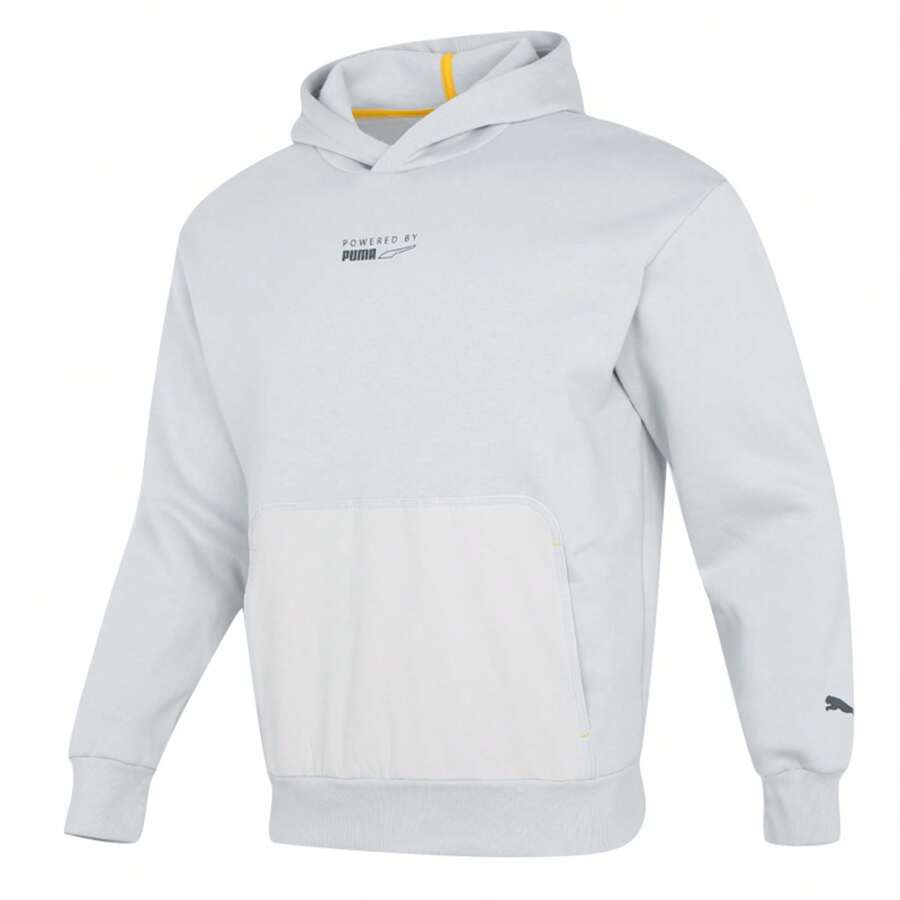 Puma Hooded Sweatshirt Boyfriend Style Men, Casual, Loose, Long Sleeve Pullover, 534403-09