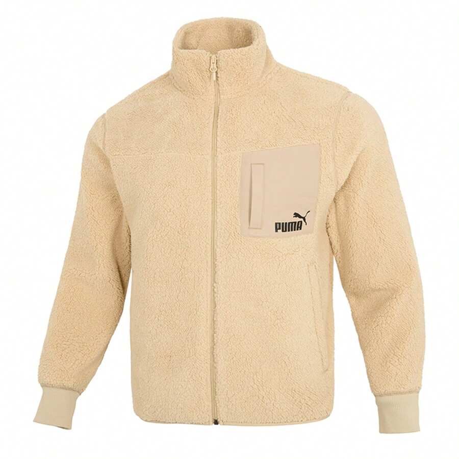 Puma Unisex Faux Sherpa Fleece Jackets, Windproof Warm Casual & Outdoor Training Sportswear, Style No. 673645-12