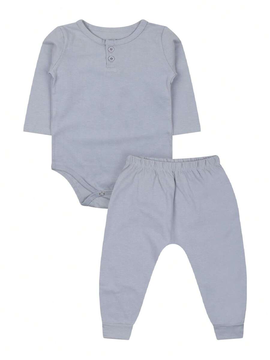Conjunto bebê Body + Calça Saruel