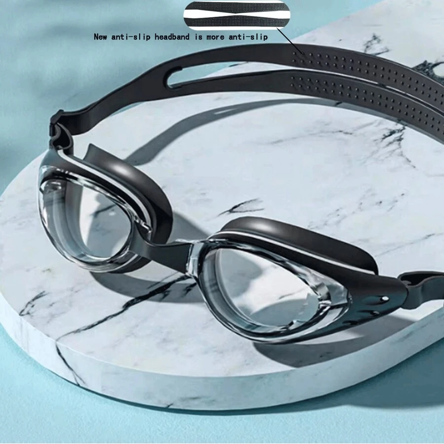 1 pieza Gafas de natación antivaho y impermeables de alta definición, equipo de buceo profesional unisex