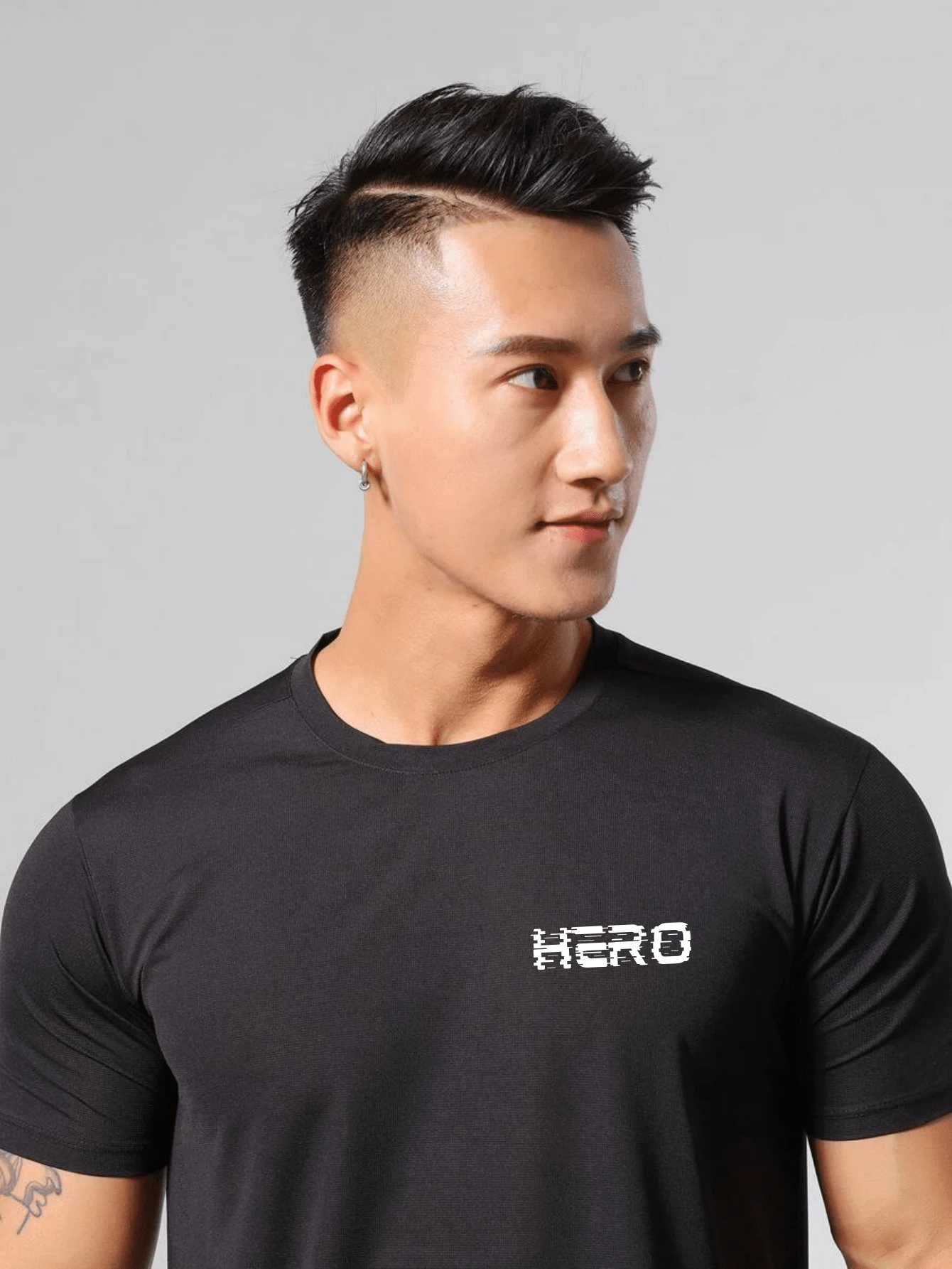Camiseta Camisa Masculina Dry Fit Segunda Pele Para Treino Musculção Proteção UV Corrida Alta Qualidade Blusa