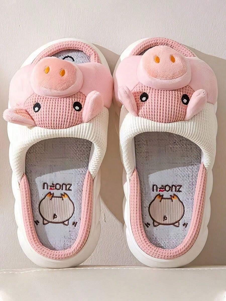 Pantuflas de mujer cómodas y antideslizantes, ideales para estar en casa. Pantuflas informales de casa para mujer, cómodas y versátiles