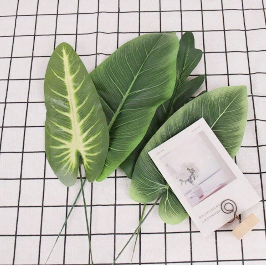 Feuille artificielle DIY Décoration pour la maison, le mariage, Décoration de plante artificielle