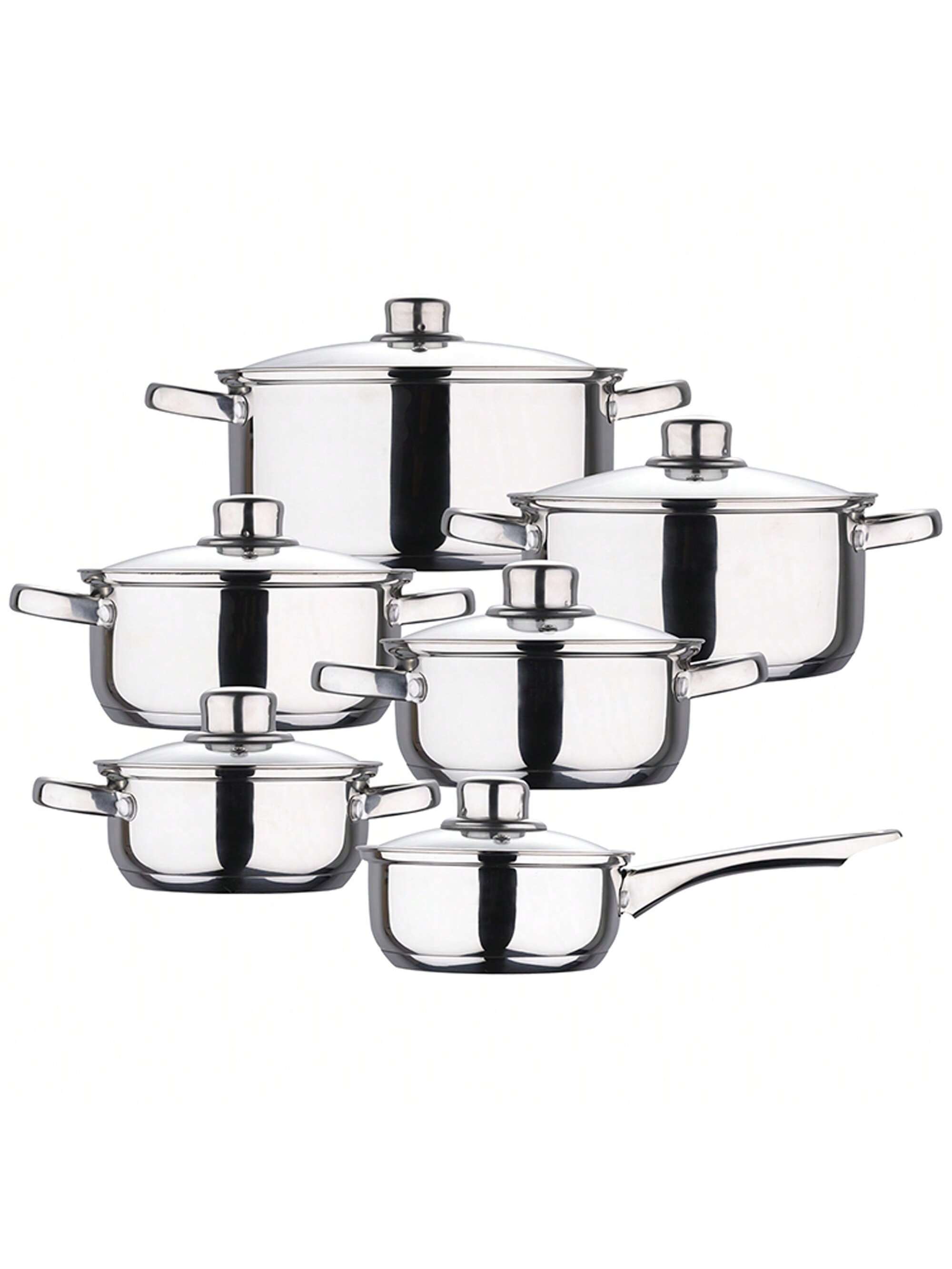 San Ignacio Bateria de cocina 12 piezas San Ignacio de acero inoxidable en color cromado colección Cassel. Envío gratuito en 24/48 h