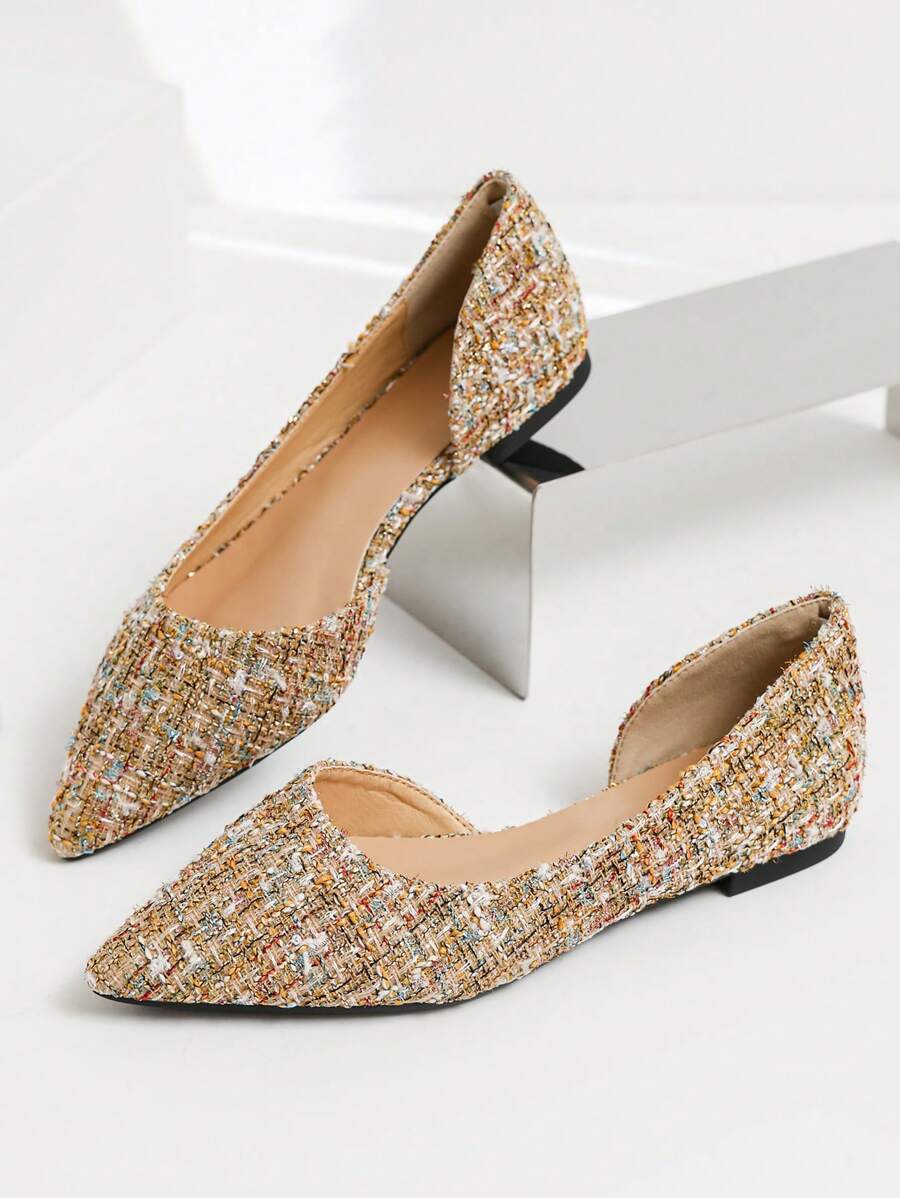 New Pointed Toe Flat Slip-On Casual Fashion Loafer Shoes For Women