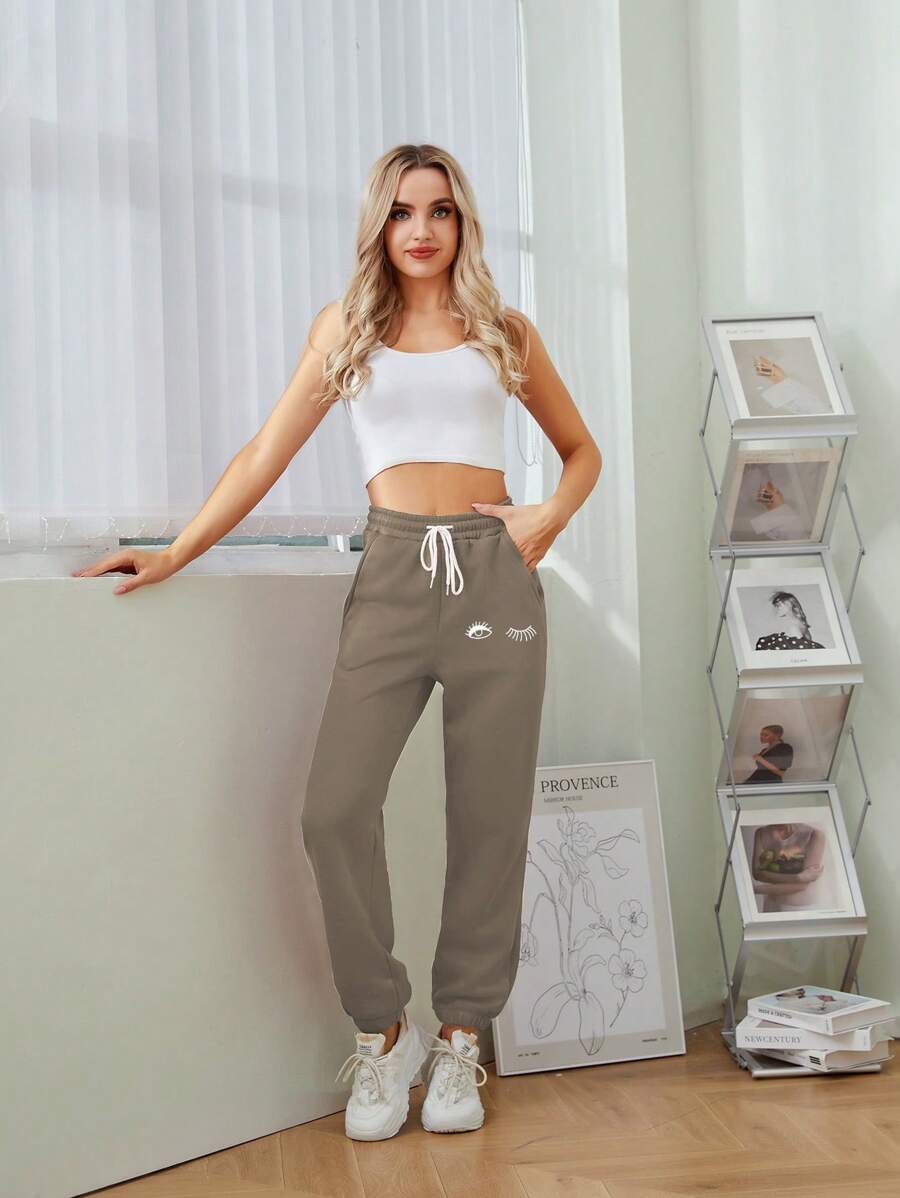 1 Paar Damenhosen für alle Anlässe, geeignet für Zuhause, Outdoor-Aktivitäten, Lässig Bekleidung