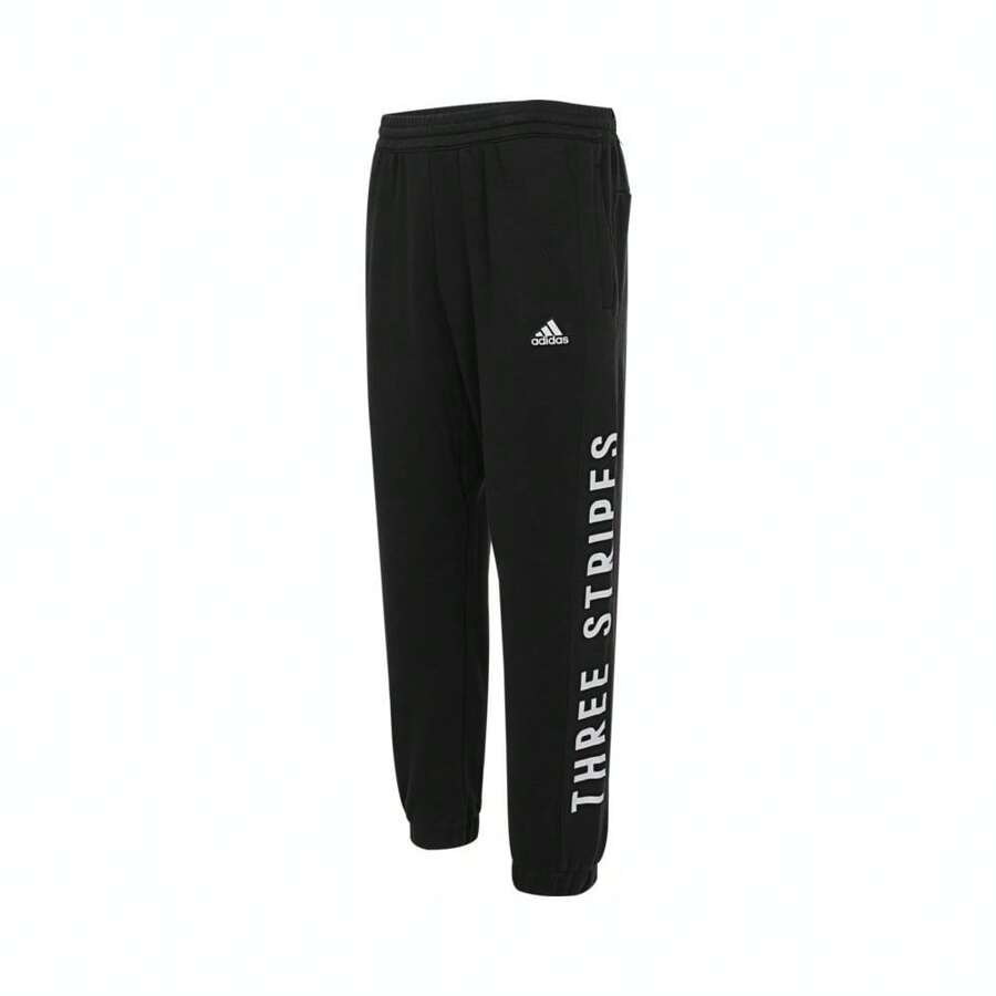 Adidas Pantalones deportivos con estampado de letras estilo novio/hombre 2024 IS5149