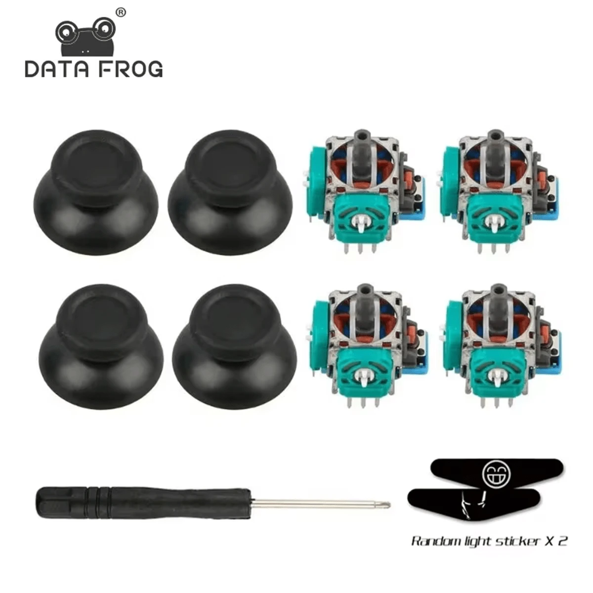 DATA FROG DATA FROG Analog Joystick Compatible With PS4 Controller Levers Spare Parts For Playstation 4 Accessories Compatible With PS4 Slim/ Pro Gamepad