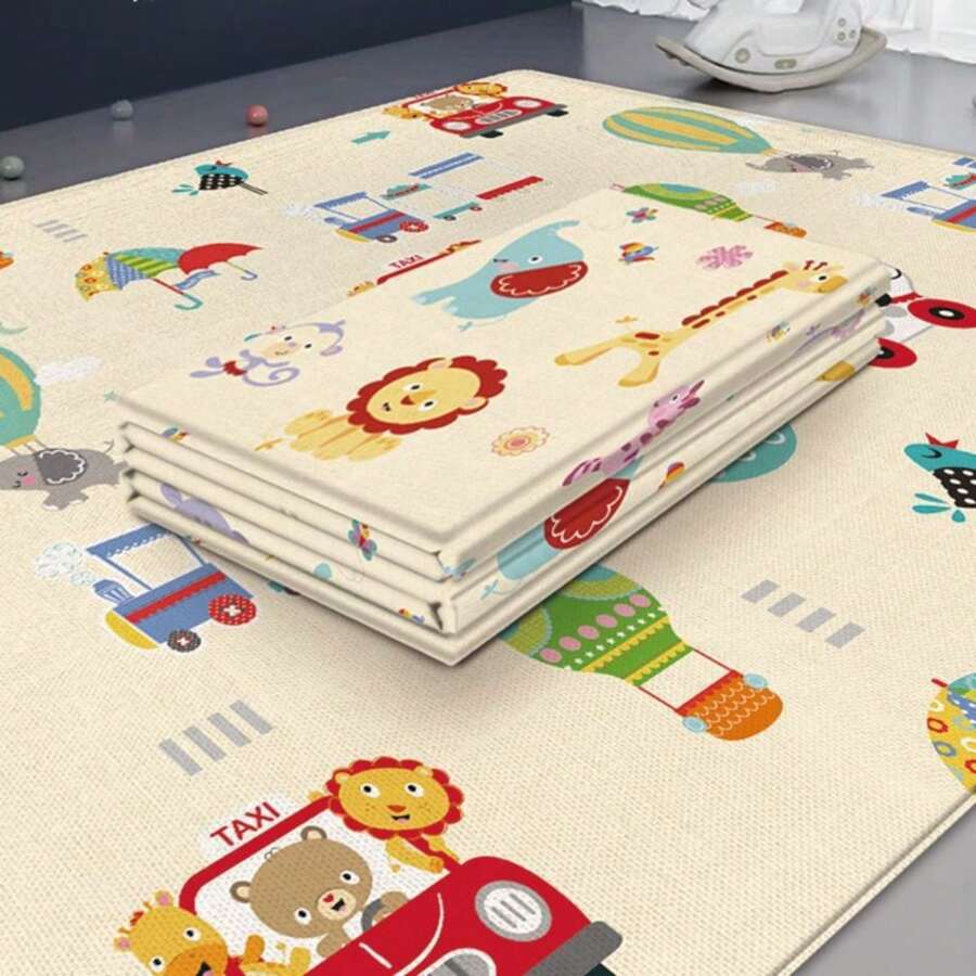 Foldable Baby Crawling Mat Thickened Baby Living Room Home Crawling Mat Children's Foam Floor Mat Wrap Baby Toy