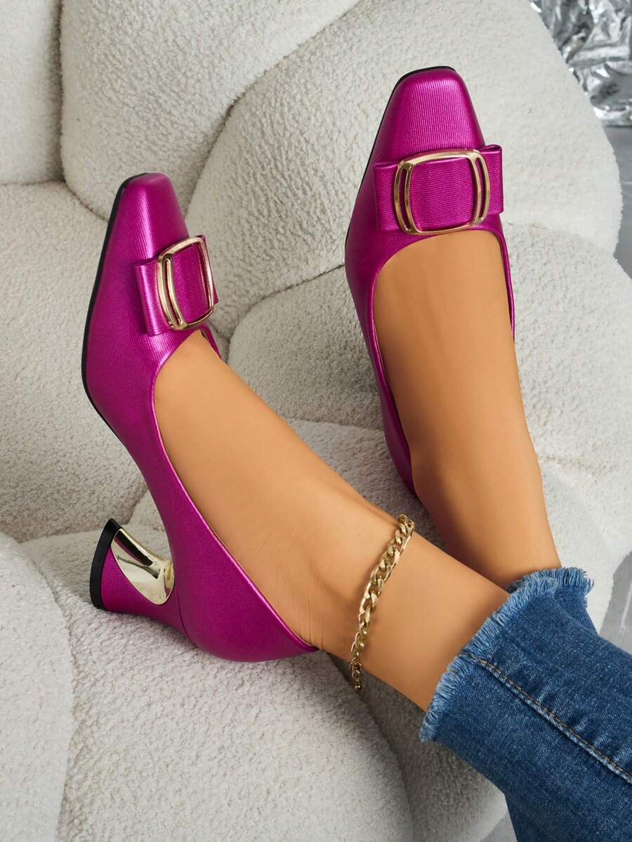 Women Fashion High Heel Party Shoes, Non-Slip & Durable, Pointed Toe, Autumn & Winter