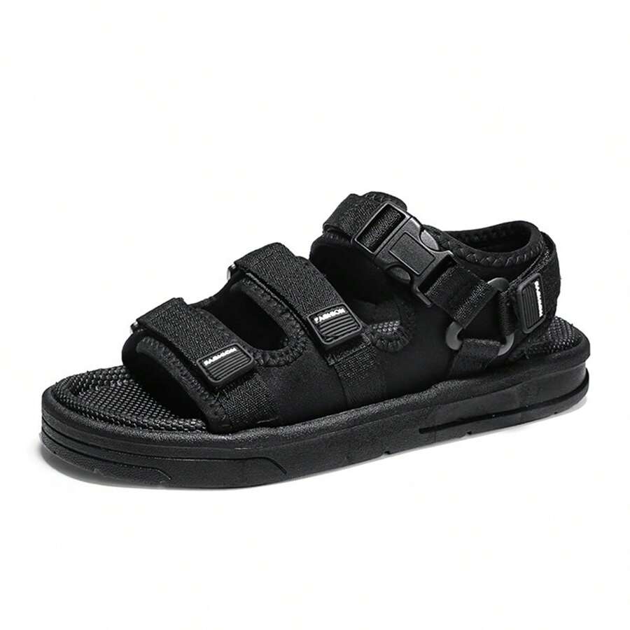 Sandalias Shoes Playa Baño Negro Espalda Pantufla Sin Género