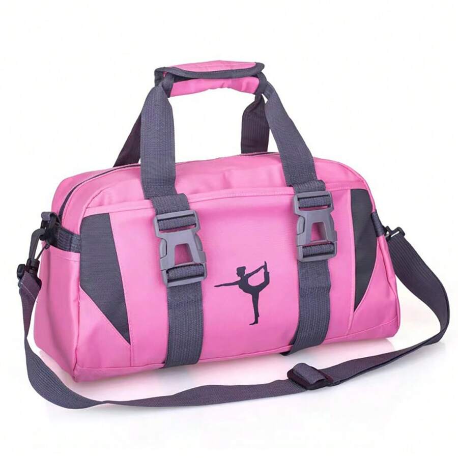 Bolsa grande de gimnasio/yoga para hombres y mujeres, bolsa de deporte para accesorios de fitness, bolsa de tote casual para viajes cortos