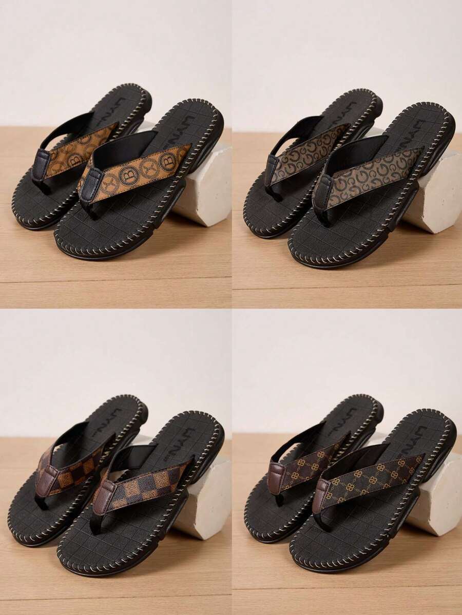 Men's Flip Flops Sandals, Non-Slip & Odor Resistant, Suitable For Teen Summer Casual, Outdoor Athletic, Vacation Travel, Graduation Gifts, Birthday Outfits