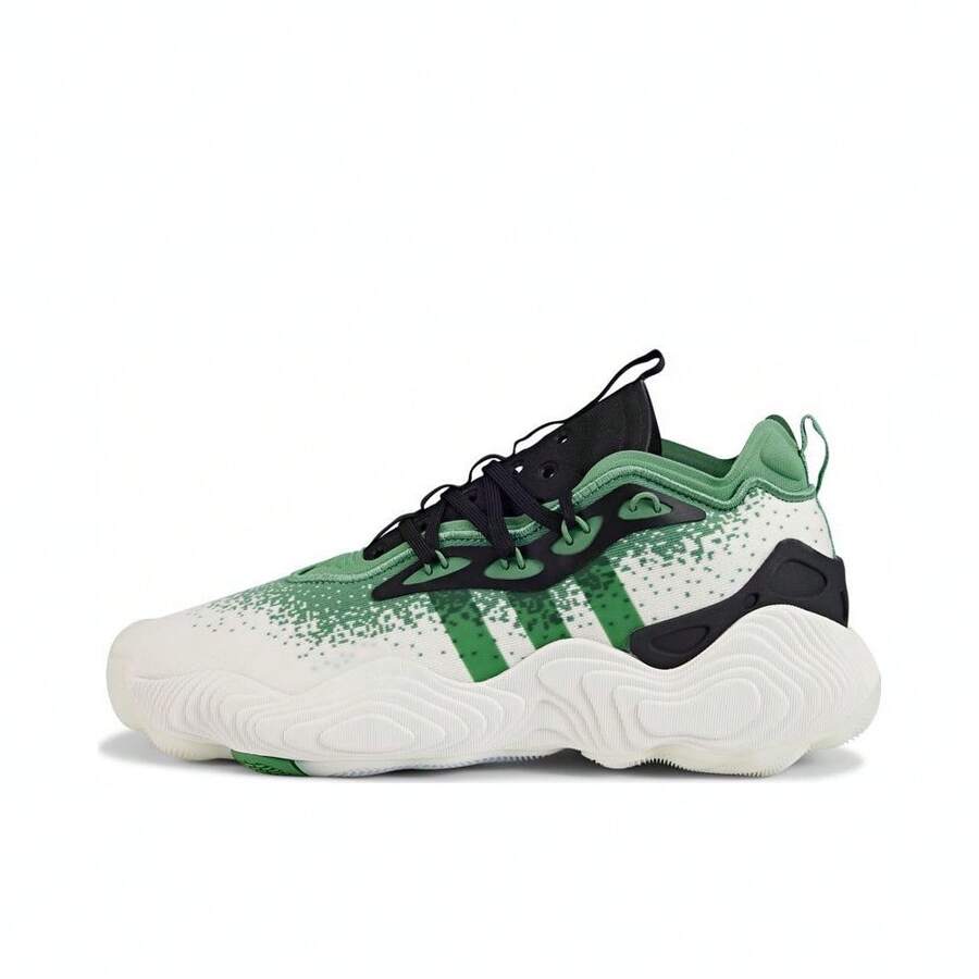 Adidas Chaussures de basket-ball décontractées de style colorbloc, basse top, modèle IE2703, unisexe